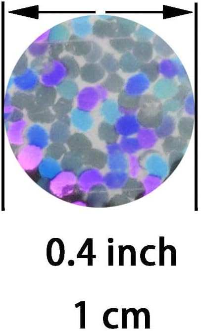 Sparkle Metallic Foil Confetti - Dots, Circles, 60g for Wedding, Graduation & Birthday Party Decorations