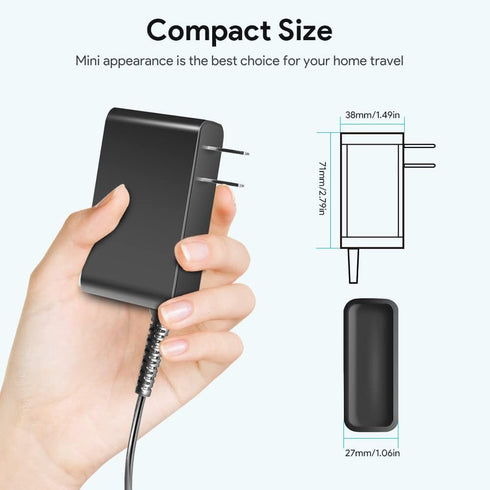 TAIFU AC Adapter Vacuum Charger for Miele Triflex HX1 Battery Stick Vacuum, Pro HX1 Power Supply Cord