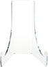 Plymor Clear Acrylic Flat Back Easel, 7.5" H x 6.375" W x 6.25" D