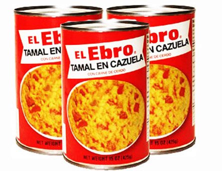 El Ebro - Tamale Casserole w/pork 15oz (3-Pack)