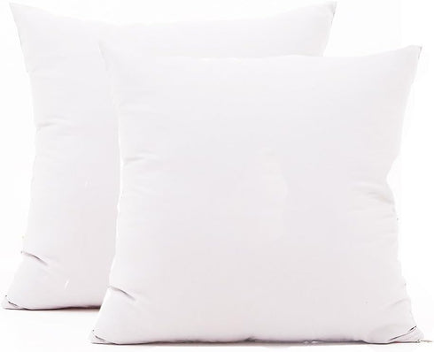 TAOSON 100% Cotton 300 Thread Count Pillow Cover, 2pc, White 26 x 26 inch, Hidden Zipper