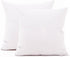 TAOSON 100% Cotton 300 Thread Count Pillow Cover, 2pc, White 26 x 26 inch, Hidden Zipper