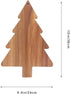 Amosfun Christmas Tree Charcuterie Board, Wooden Appetizer Tray, Holiday Cheese Board, Sushi Serving Tray
