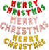 MERRY CHRISTMAS Balloons, Xmas Aluminum Foil Balloons for Christmas Anniversary Party Supplies, 16 Inch - Red & Green