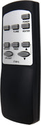 Replacement for Twin Star Home Decorators Collection Duraflamee Electric Fireplace Stove Heater Remote Control