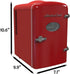 ARCTIC CHEF RMIS129RED Mini Compact Refrigerator, Red, 0.14 Cubic Feet