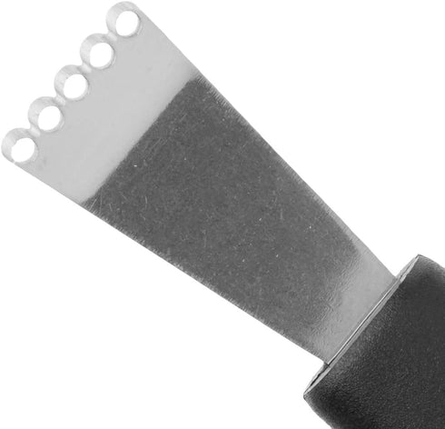 Mercer Culinary Citrus Zester, Black, Retail Packaging