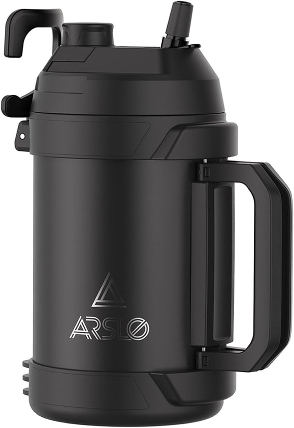 Sports Water Jug - 108Oz Large Insulated Stainless Steel Bottle for Gym, Workouts, Basketball, Football, Soccer