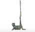 Tooarts Frog Design Cast Iron Paper Towel Stand - Antique Style Organizer