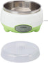 Headerbs Yogurt Maker Machine, Compact Stainless Steel Container for Homemade DIY Yogurt, Green 15W (US Plug 110V)