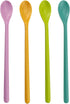 4PCS Long Handle Mixing Spoons, 8.9 Inch Coffee Spoons for Iced Tea, Ice Cream Sundae, Cocktail