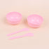 10 Sets Pink Slime Mixing Tool Bowls, Plastic Glue Mixer for Makeup Crafts, Crystal Mud Mixing Bowls