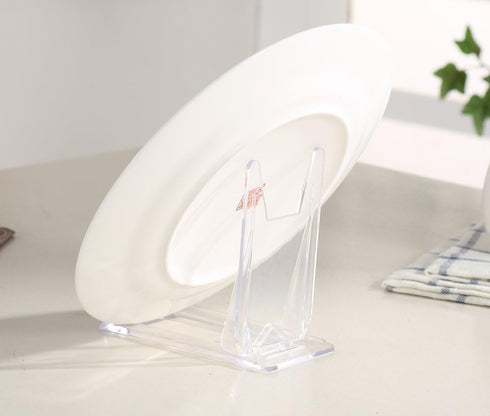 Artliving Two Part Adjustable Clear Acrylic Plastic Display Stand, Set of 6 Easels