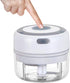 Mini Garlic Chopper, Powerful Electric Food Processor for Garlic and Onion, White