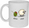 Neurons Not Included - Olive Ewe I Love You Funny White Ceramic Coffee or Tea Mug