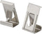 TBWHL 3D Printer Glass Bed Clips, Swiss Metal Small Picture Photo Frame Spring Turn Clip Hanger, Silver Tone, 1 inch x
