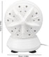 Portable Mini USB Washing Machine for Small Clothes, Underwear, Baby Clothes with Double Washing Power for Travel