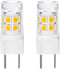 G8 3W LED Bulb WB25X10019 - 20W Halogen Replacement for GE Microwave Oven, T4 Bi-Pin Base, 120V Natural White 4000K,