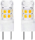 G8 3W LED Bulb WB25X10019 - 20W Halogen Replacement for GE Microwave Oven, T4 Bi-Pin Base, 120V Natural White 4000K,