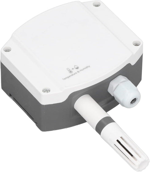 Temperature and Humidity Transmitter, 4-20mA DC 10-30V High Accuracy Analog Sensor for Industrial, Agricultural Use