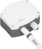 Temperature and Humidity Transmitter, 4-20mA DC 10-30V High Accuracy Analog Sensor for Industrial, Agricultural Use