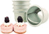 Flunyina Aluminium Mini Round Chiffon Cake Pan, Set of 5