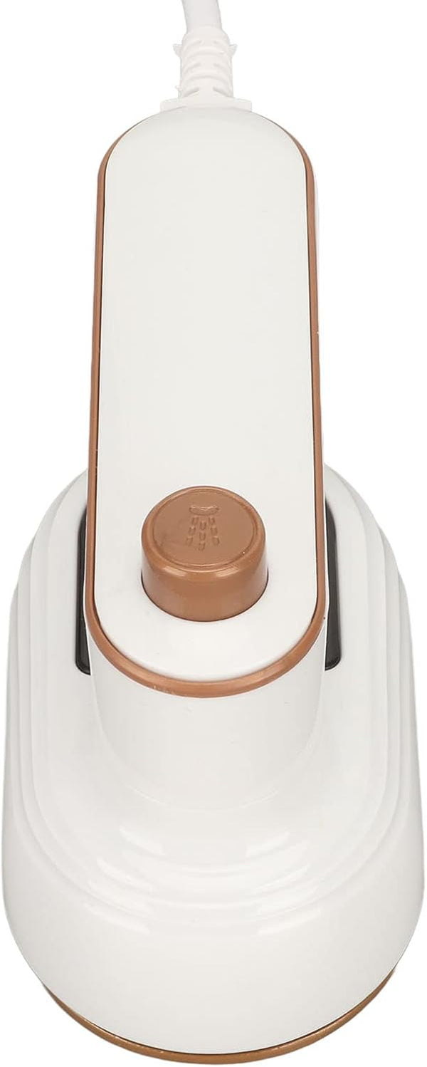 Mini Steam Iron with Folding Handle, 110-220V Small Ironing Machine for Home