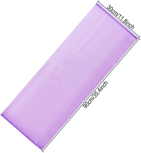 Aniann 5 (5 Pcs Exfoliating Washcloth Towel, Japanese Exfoliating Cloth for Shower, Body Back Scrubber Bath Towel
