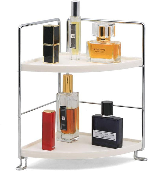 kaileyouxiangongsi 2-Tier Bathroom Countertop Organizer - Vanity Tray Cosmetic & Makeup Storage, Kitchen Spice Rack