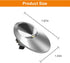 2024 Upgrade WR55X11132 Refrigerator LED Light & Cover Assembly for GE, 2-Pack Replacement