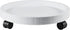 9.8 Inch Planter Caddies Rolling Saucer Caddy with Wheels, Heavy Duty Wheeled