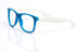 Fodattm Set of 6 Kids Candy Colour Glasses Frame Without Lenses, Nerdy Retro Party Supplies (Colour Random)