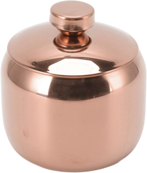 Stainless Steel Seasoning Box, Condiment Pot Set with Lid for Salt, Pepper, Sugar Jar for Home Restaurant, 3.3 x 2.4in