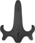 uxcell 2pcs 9" Black Wood-like Plastic Folding Easel Plate Holder for Decorative Picture Frame