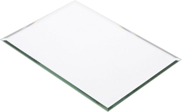Plymor 5" x 7" Rectangle Beveled Glass Mirror, 3mm Thick