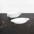 Set of 4 Ceramic Oval Au Gratin Baking Dishes, 7 oz, Oven & Microwave Safe, Double Handle for Kitchen Use