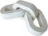 Wooden Knot White Minimalist Coffee Table Decor - Living Room, Console, Side,