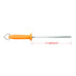 UltraSource-449998 Coarse Honing Steel, 10" Butcher Steel Sharpener with Orange Handle
