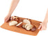 Restaurantware Nature Tek Double-Sided Cutting Board, 14.5 x 10.8 Inch, Durable Kraft Wood Fiber Dishwashable Board