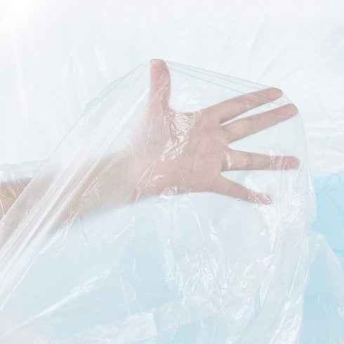 10 Pack Disposable Bathtub Cover Liner - Ultra Large Plastic Bag for Salon, Household and Hotel Bath Tubs