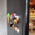 Cute Sushi Refrigerator Magnet Set - 10Pcs Fun Magnets for Fridge, Whiteboard - Fake Sushi Play Toys for Dollhouse,