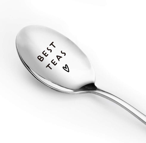 Best Friendship Spoon for Women, Funny Engraved Tea Spoon for Best Friends, Perfect Gift for Any Occasion