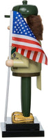 Kurt Adler 12.5" Nutcracker - Wooden Boy Scout