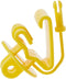 Zareba ITPLY-Z Pin-lock T-Post Insulator 25 per Bag, Yellow