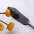 Stainless Steel Cheese Dessert Knives, Set of 6, Breakfast Butter Knife & Sandwich Spreader (Black)
