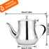 SANQIAHOME 570ml (20Oz) Stainless Steel Small Teapot