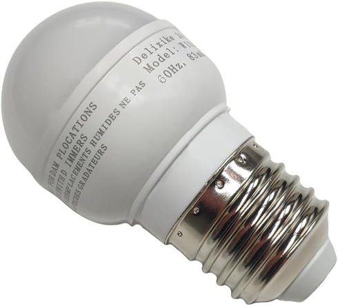 LED Light 1pc 120v Compatible Whirlpool Refrigerator W11043014 W10565137 W10837631 White Bulb