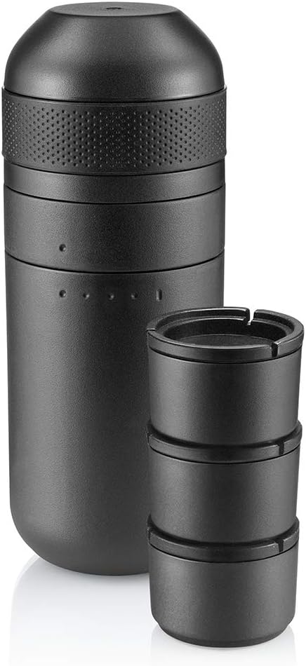 WACACO Minipresso Kit, Accessory for Minipresso GR, Larger Water Tank with 3 Filter Baskets for Lungo Espresso