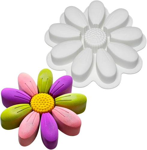 DIY Sunflower Chocolate Molds, Silicone Candy Molds for Party Decorations, Food Grade