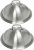 ZBXFCSH Griddle Accessories - Heavy Duty 12 Inch Round Basting Cover, Stainless Steel Cheese Melting Dome